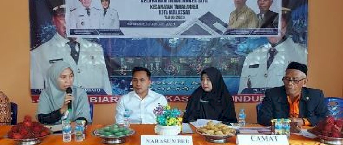Bappeda Kota Makassar Gelar Musrenbang Tingkat Kelurahan di Kelurahan Tamalanrea Jaya, Kecamatan Tamalanrea