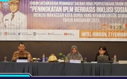 &nbsp;Bappeda Kota Makassar Hadiri Pelaksanaan Forum SKPD Dinas Perpustakaan untuk Peningkatan IPLM Berbasis Inklusi Sosial
