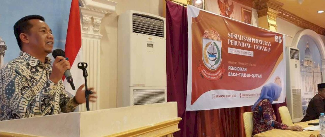 DPRD Makassar Gelar Sosialisasi Perda Tentang Pendidikan Baca Tulis Alquran
