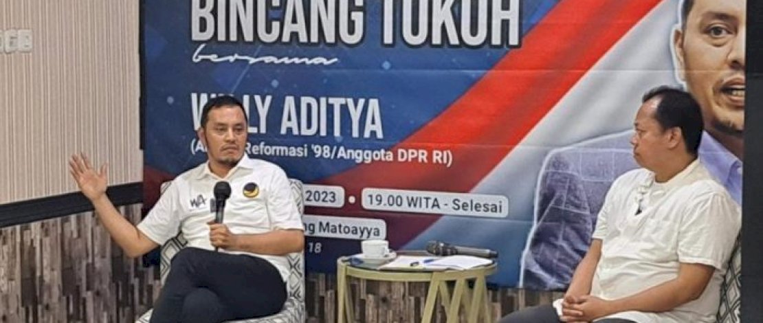 Ketua DPRD Makassar Fasilitasi Dialog Aktivis 98 Bersama Mahasiswa