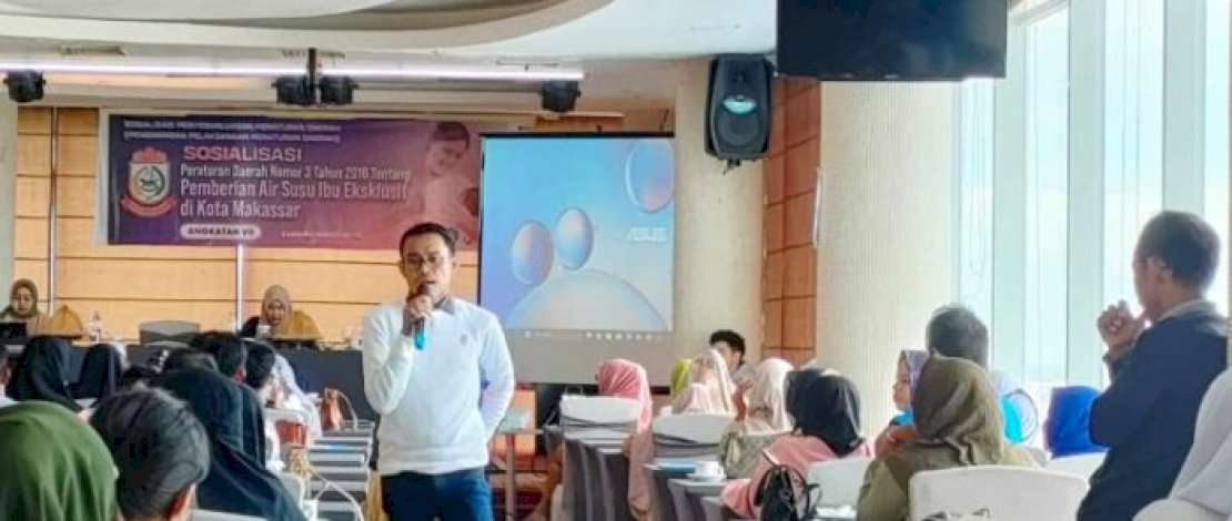 Sosialisasi Perda, Sahruddin Said Tekankan Pentingnya ASI untuk Bayi