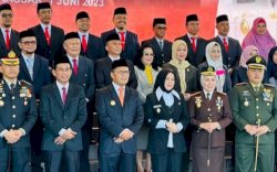 Kepala Bapenda Makassar Hadiri Upacara Hari Lahir Pancasila di Tribun Karebosi