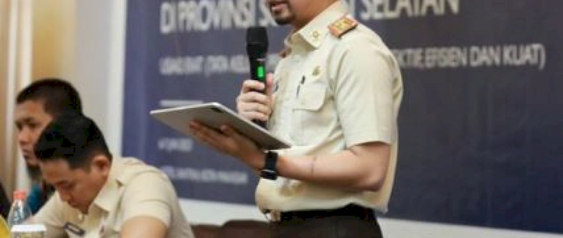 Sekretaris Badan Pendapatan Daerah (Bapenda) Kota Makassar, Muh. Fuad Arfandi