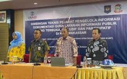 Bapenda Makassar Ikuti Bimbingan Teknis PPID yang Diadakan Diskominfo Makassar dan USAID ERAT