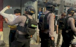 3 Pria Bersenjata  Diringkus Polisi Saat Hendak Serang Pembesuk di RS Labuang Baji 