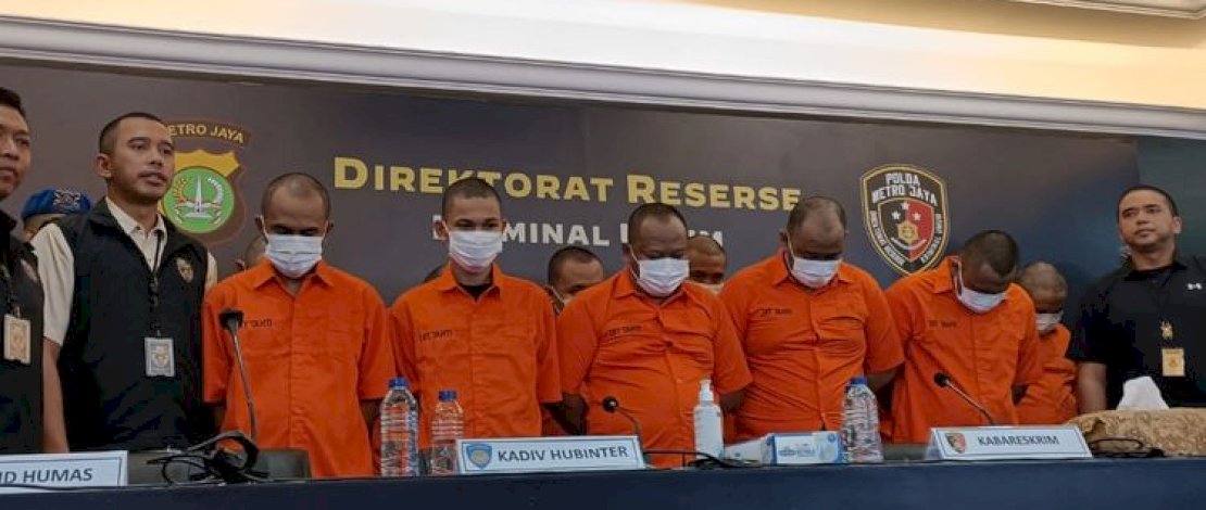 Tersangka Sindikat Penjualan Ginjal.