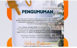 Sejumlah OPD&nbsp; Makassar Sementara Dialihkan ke Mall GTC Makassar Selama Pemeliharaan Kantor Balaikota