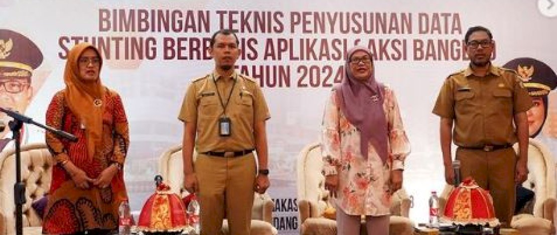 Bappeda Kota Makassar&nbsp;Gelar&nbsp;Bimbingan Teknis Penyusunan Data Stunting Berbasis Aplikasi