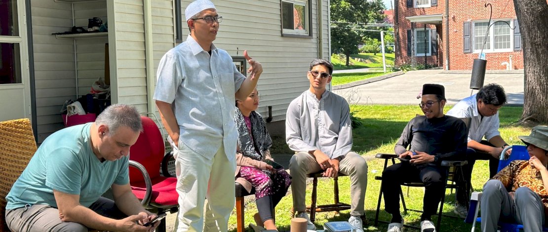 Diaspora Indonesia di Connecticut Amerika  menggelar pengajian dengan tema memahami makna tahun baru Islam
