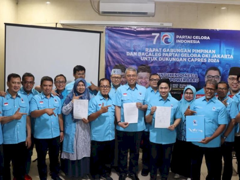 Partai Gelora DKI Jakarta Usulkan Prabowo Subianto Sebagai Capres 2024