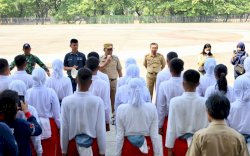 Danny Pomanto Bakar Semangat Anggota Paskibraka Makassar Saat Latihan, Buat Bangga Kota Ini!