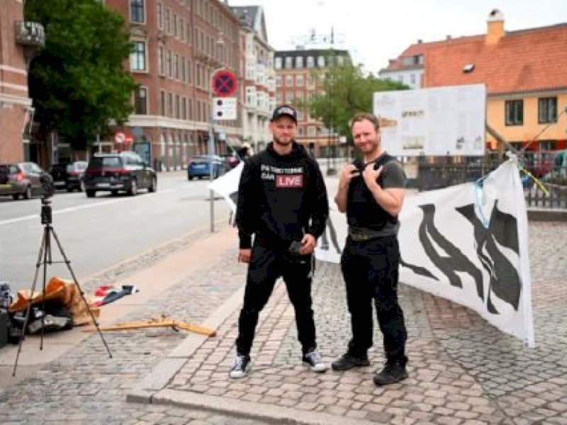 Provokasi Membara: Demonstran Membakar Al-Qur'an di Depan Kedutaan Irak Denmark