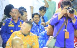 Kepala Bapenda Makassar&nbsp;Hadir Saksikan Pawai Budaya dalam Rangkaian Rakernas APEKSI XVI