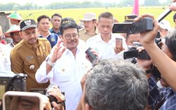 Di Kabupaten Ngawi, Mentan Syahrul Persiapkan Kawasan Penyangga El Nino