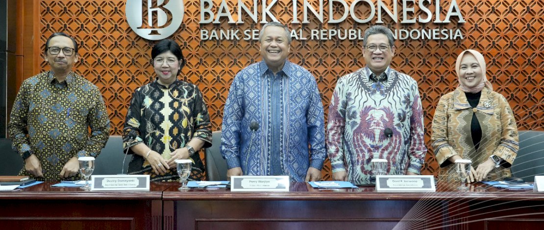 Perry Warjiyo Lantik Enam Pemimpin Baru di Bank Indonesia