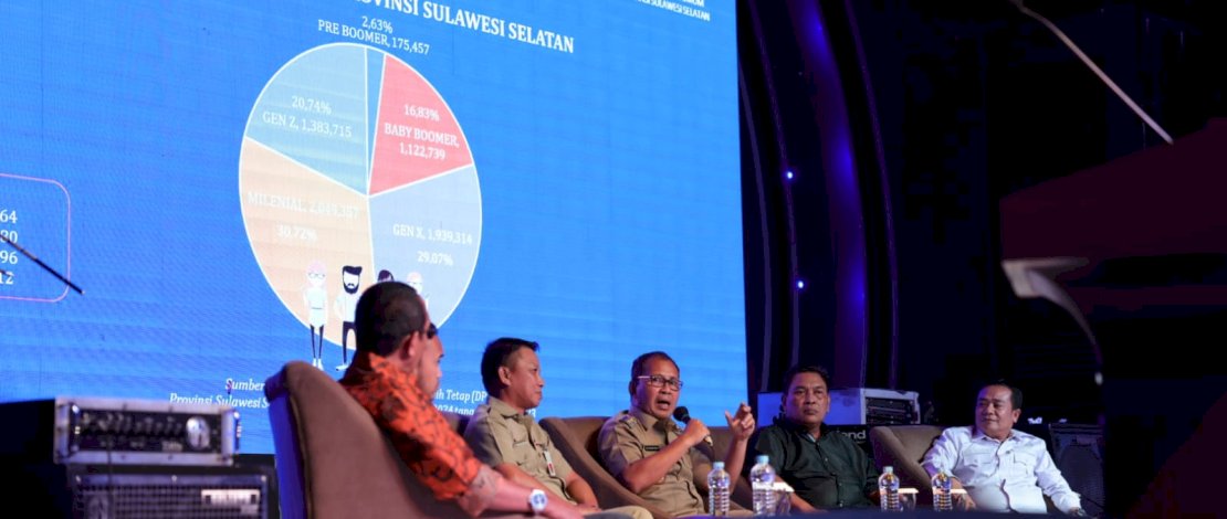 Wali Kota Makassar, Danny Pomanto membeberkan rahasiannya dalam memenangkan hati pemilih milenial