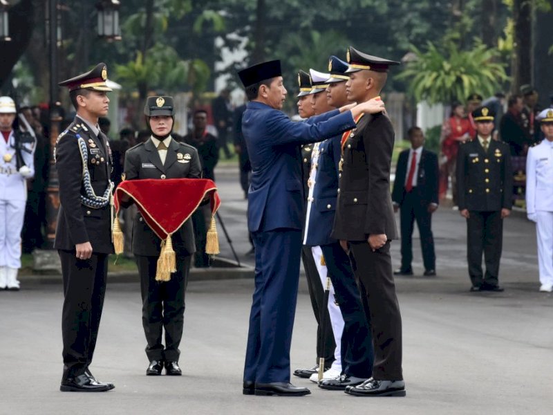 Pesan Presiden Jokowi Dihadapan 833 Perwira Remaja TNI dan Polri