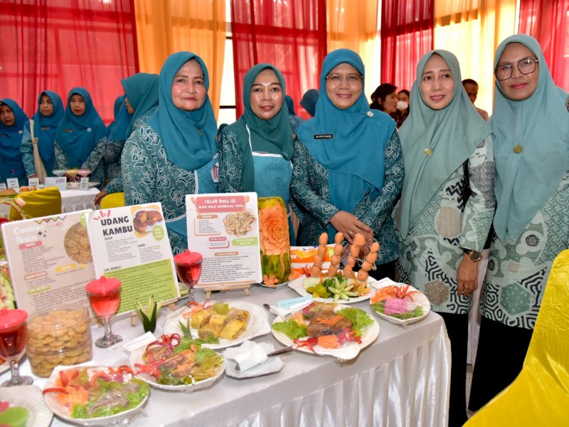 Selamat, PKK Takalar Juara Harapan 3 Lomba Masakan Serba Ikan 