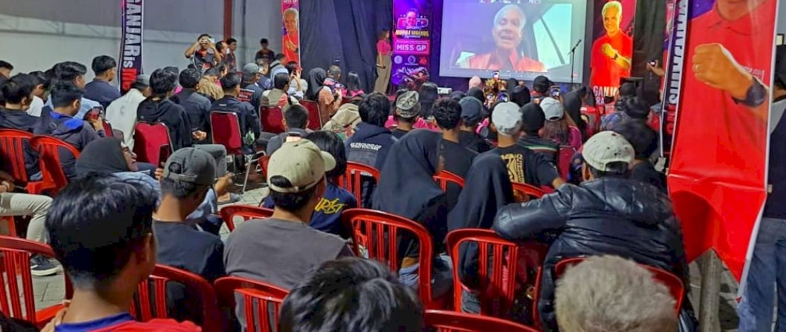 Suasana pembukaan GP-eSport oleh Ganjar Pranowo Suasana pembukaan GP-eSport oleh Ganjar Pranowo