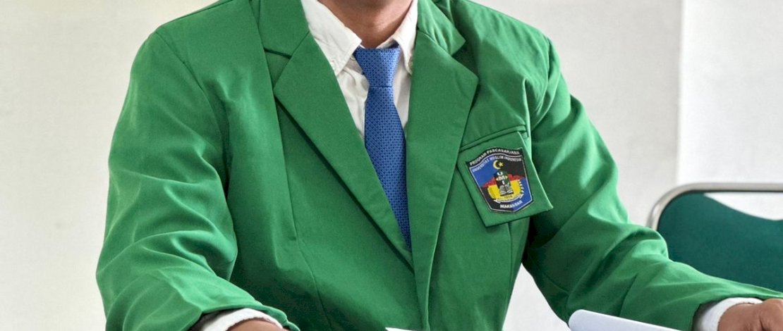 Ketua DPRD Makassar Rudianto Lallo Ujian Tesis Progran Magister Hukum di UMI 