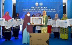 Peringatan HKG PKK Provinsi Sulsel Resmi Ditutup, Pangkep Ditetapkan Juara Umum