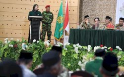 Hadiri Pengukuhan Majelis Lembaga Muhammadiyah, Fatmawati Rusdi Harapkan Kolaborasi dan Sinergitas