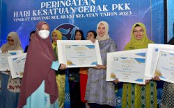 TP PKK Makassar Sukses Boyong 7 Juara di HKG PKK Tingkat Provinsi Sulsel