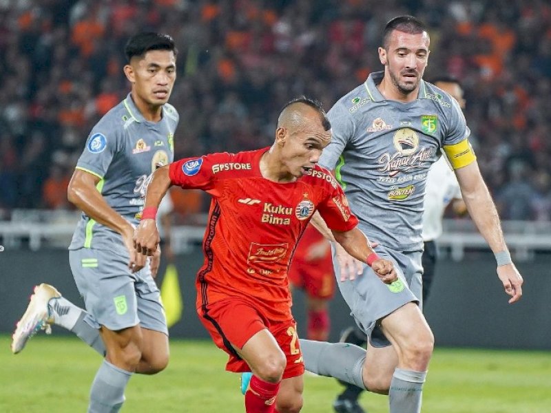 Persija Jakarta Menang Tipis 1-0 atas Persebaya Surabaya dalam Liga 1 2023-2024