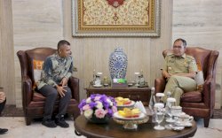 Danny Pomanto - Konsuler Jepang Bahas Mitigasi Pesisir dan Transportasi Bawah Tanah