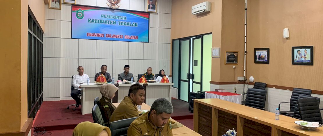 Dipimpin PJ Bupati Dr.Setiawan Aswad, Kabupaten Takalar Jadi Tuan Rumah Rapat Pengendalian Inflasi dan Pemberian Reward