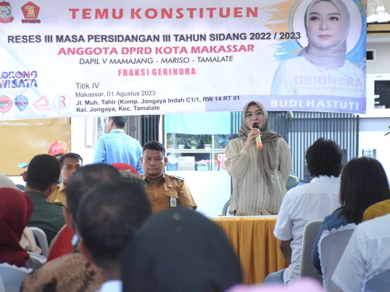 Gelar Reses di Kecamatan Tamalate, Budi Hastuti Terima Keluhan Soal Infrastruktur dan UMKM