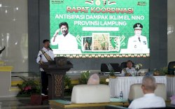 Mentan SYL ke Pemprov Lampung: Segera Percepat Tanam Antisipasi Dampak El Nino