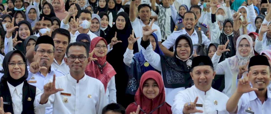Bupati Takalar Launching Kurikulum Literasi Al-Qur'an Tingkat SD dan SMP