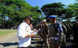 Cek Personil, Wabub Gowa Minta Satpol PP Kedepankan Sikap Humanis saat Bertugas