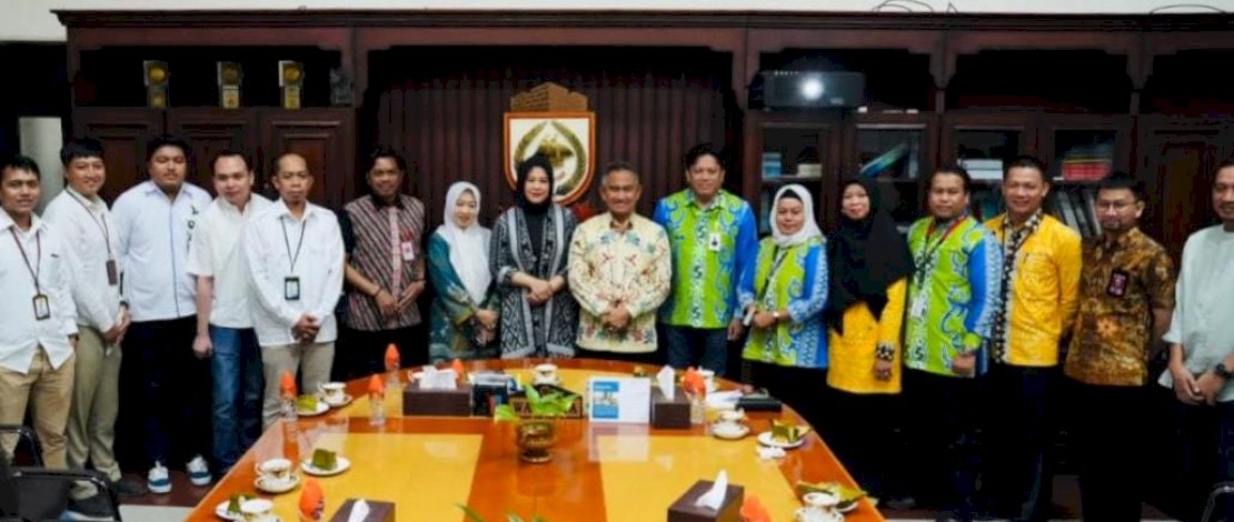 Pelajari Sistem Perpajakan Pemkot Makassar, Wali Kota Tarakan Temui Firman Pagarra