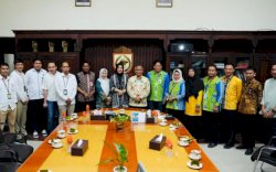 Pelajari Sistem Perpajakan Pemkot Makassar, Wali Kota Tarakan Temui Firman Pagarra