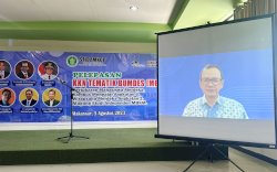 Dirjen Dikti Prof Nizam Mendorong KKN Tematik BUMDes MBKM AMKOP Lahirkan Inovasi Unggulan Desa