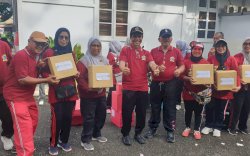 Wabup Saiful Arif Terima Penghargaan PWRI di Kota Sutra