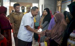 Hamka B Kady Bangun 21 Unit SPALDS di Desa Patikarya Kepulauan Selayar