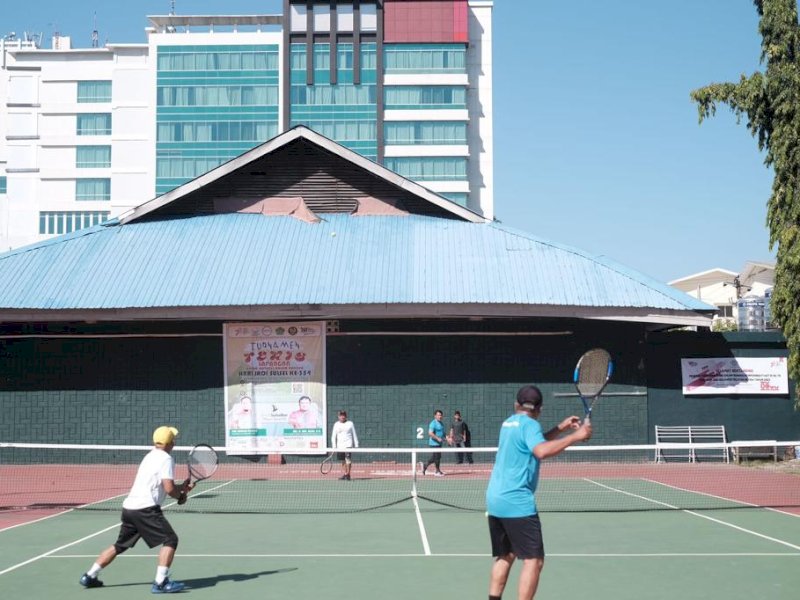 Gubernur Sulsel Harap Seluruh Peserta Turnamen Tenis Lapangan Jaga Sportifitas
