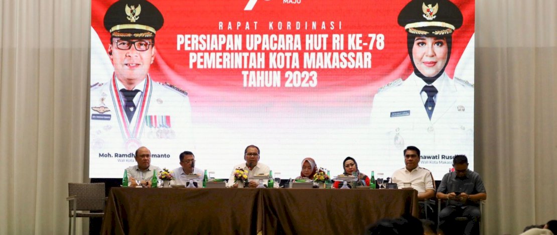 Rakor Persiapan HUT RI ke-78 di Amirullah, Rabu 9 Agustus 2023 malam 