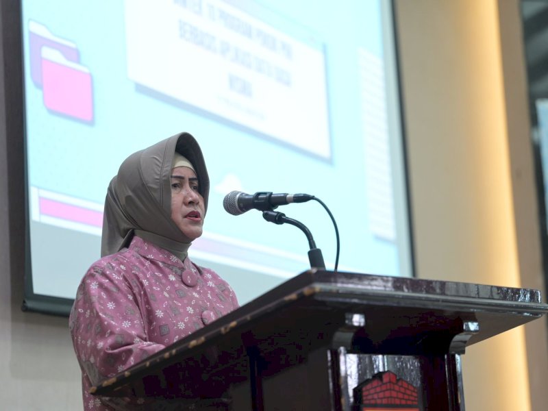 Hari Ke-4 Bimtek Aplikasi Data Dasawisma: Indira Yusuf Ismail Beri Arahan pada Kader PKK Kecamatan Ujung Tanah