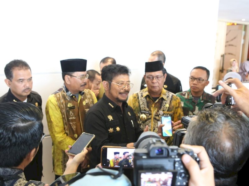 Mentan SYL Dorong Kalsel Antisipasi Dampak El Nino untuk Penopang Pangan Nasional