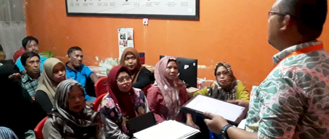 Lurah Suangga, Insan Sosiawan Djamal, melaunching aplikasi Manajemen Sistem Informasi Pelayanan MASSIPA ini di Kantor Kelurahan Suangga, Kecamatan Tallo, Jalan Sunu, Kamis, 10 Agustus 2023.