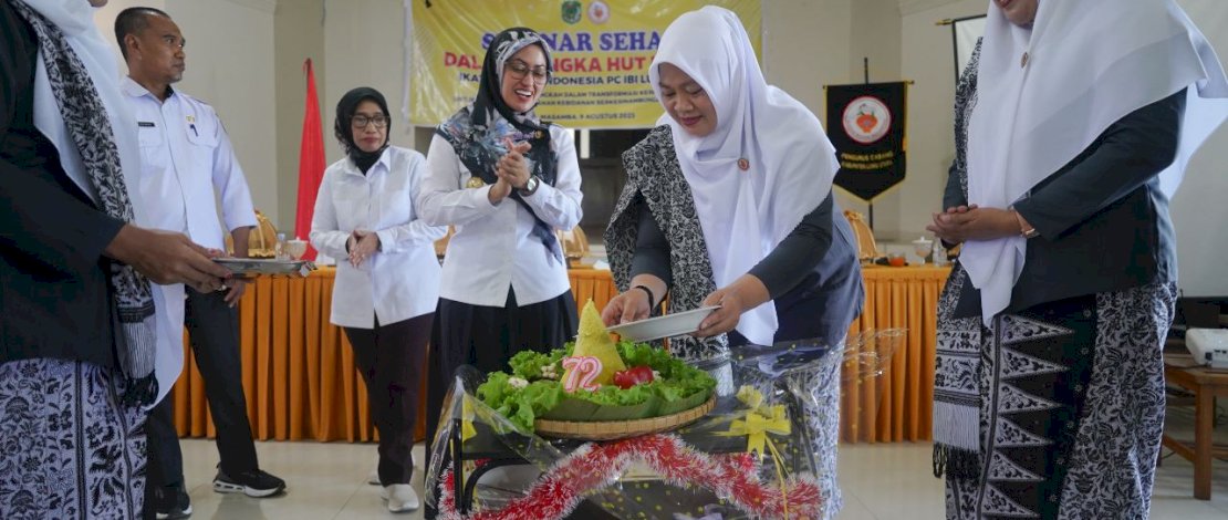 Seminar Sehari HUT ke-72 IBI: Bupati Luwu Utara Apresiasi Kontribusi Bidan Lawan Angka Stunting