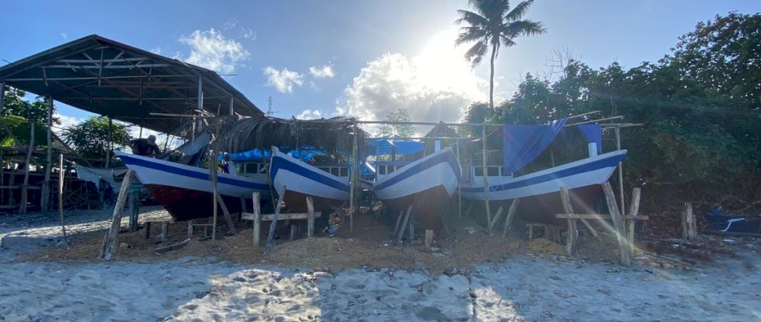 Pemprov Sulsel mengalokasikan untuk memberikan 18 unit kapal nelayan untuk Tahun 2023.