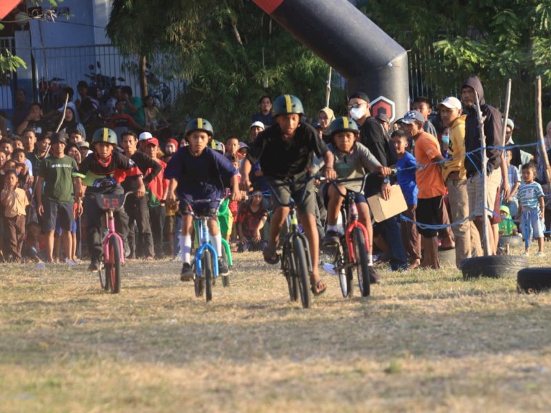 Pemuda Tambora di Jeneponto Sambut HUT RI Ke 78 Tahun