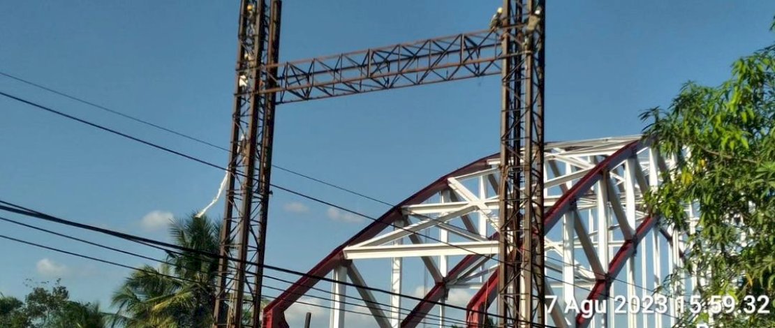 Pembangunan jembatan Pacongkang di Kabupaten Soppeng bakal segera diresmikan.