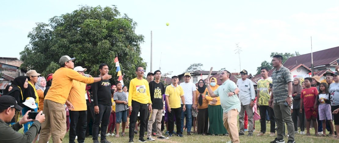Turnamen Bola Kasti Meriahkan HUT RI di Luwu Utara