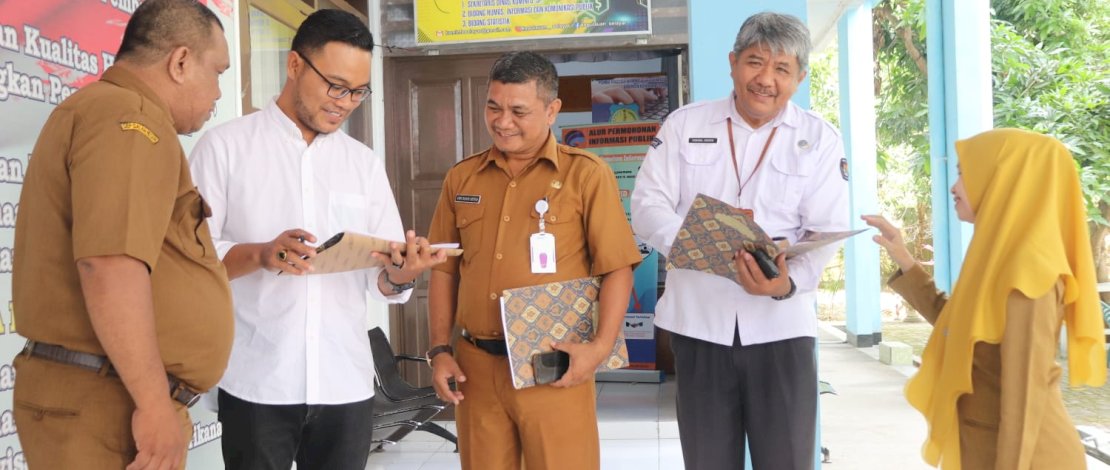 Tim melakukan penilaian di Kantor Dinas Kominfo-SP pada Senin, 14 Agustus 2023. Tim melakukan penilaian di Kantor Dinas Kominfo-SP pada Senin, 14 Agustus 2023.
